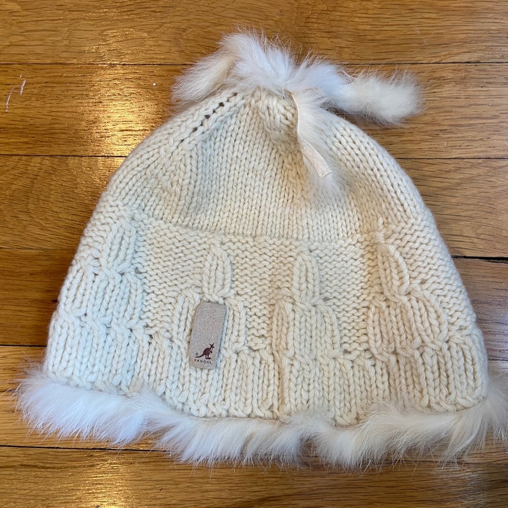 Kangol Lambswool hand knit cap